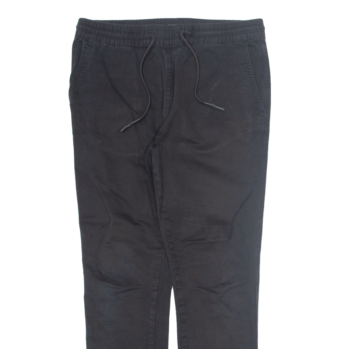 CLOCKHOUSE Jogger Herrenhose Schwarz Slim Tapered W33 L30 Go Thrift
